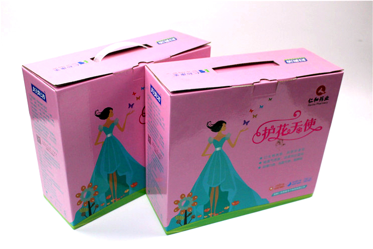 仁和藥業護花天使包裝盒