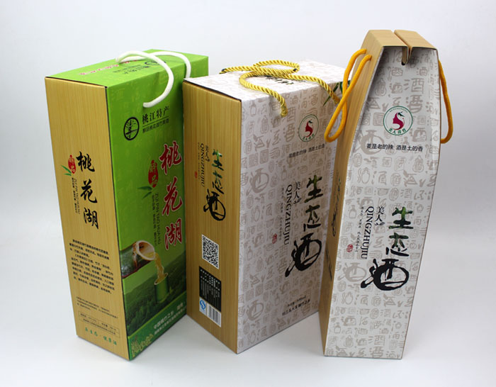 個性禮盒包裝讓“竹筒酒”身價倍增，長沙包裝印刷廠再為桃江特產定制包裝